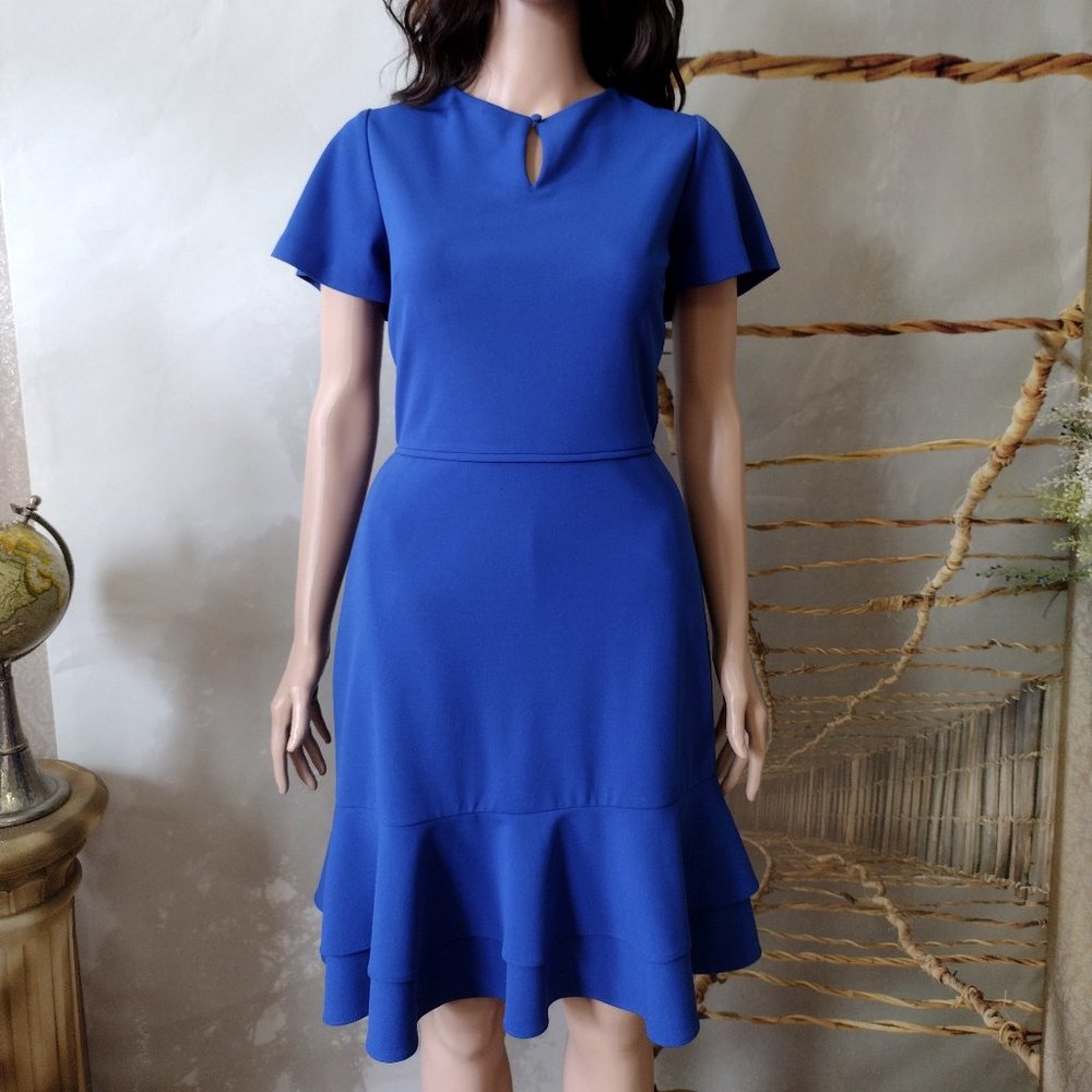 TAHARI Royal Blue Dress